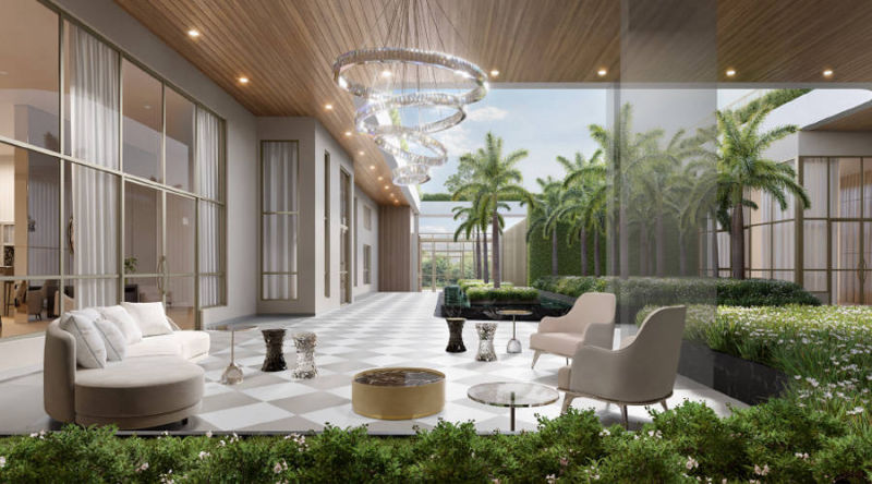 Le Six Residences - Praça de Acesso