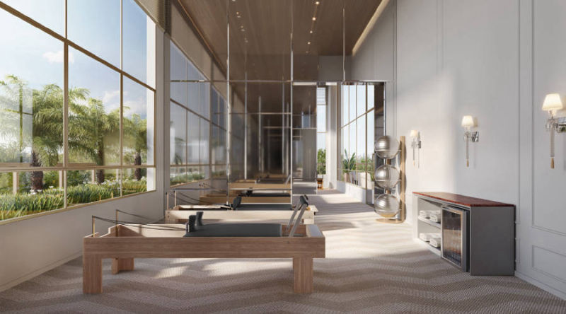 Le Six Residences - Sala de Pilates